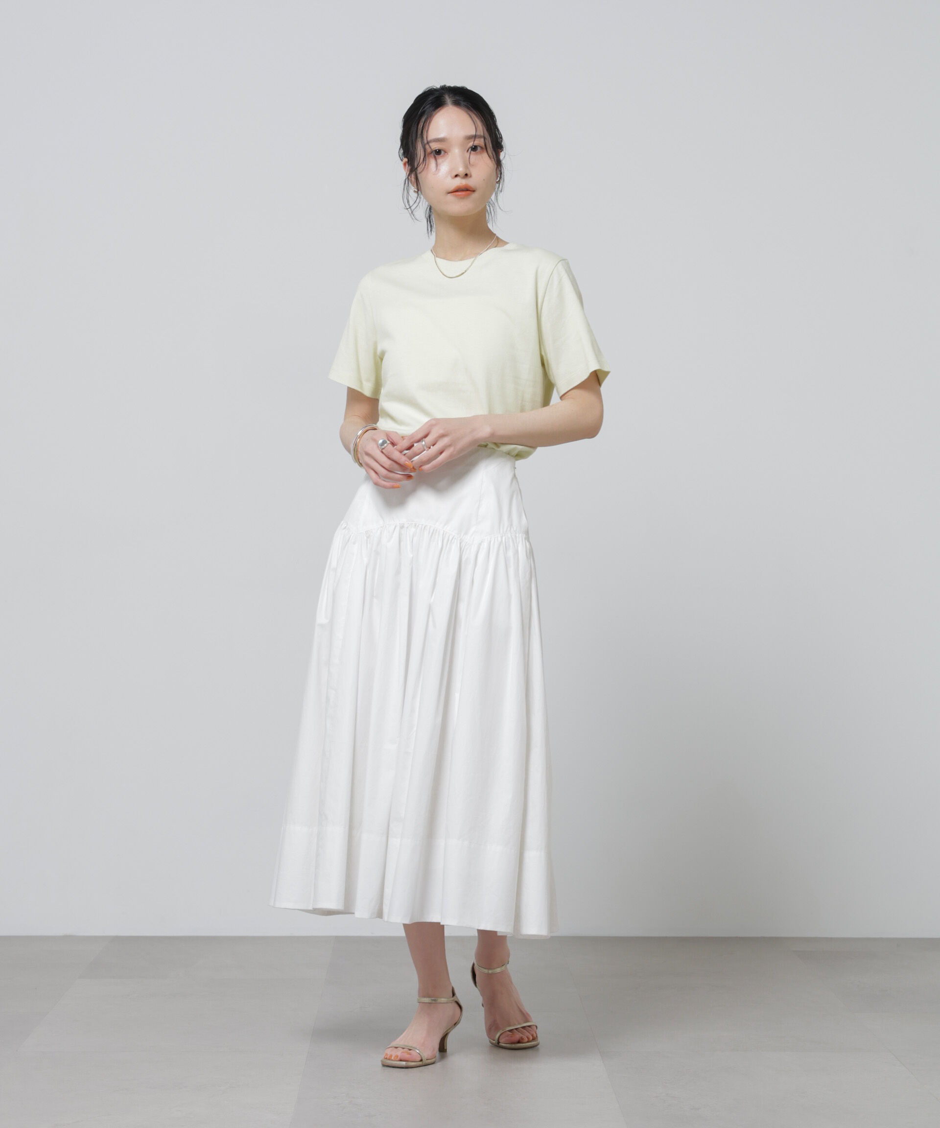 nano･universe「Anti Soaked(R) 汗染み防止カラフルクルーTシャツ」|Tシャツ・カットソー|