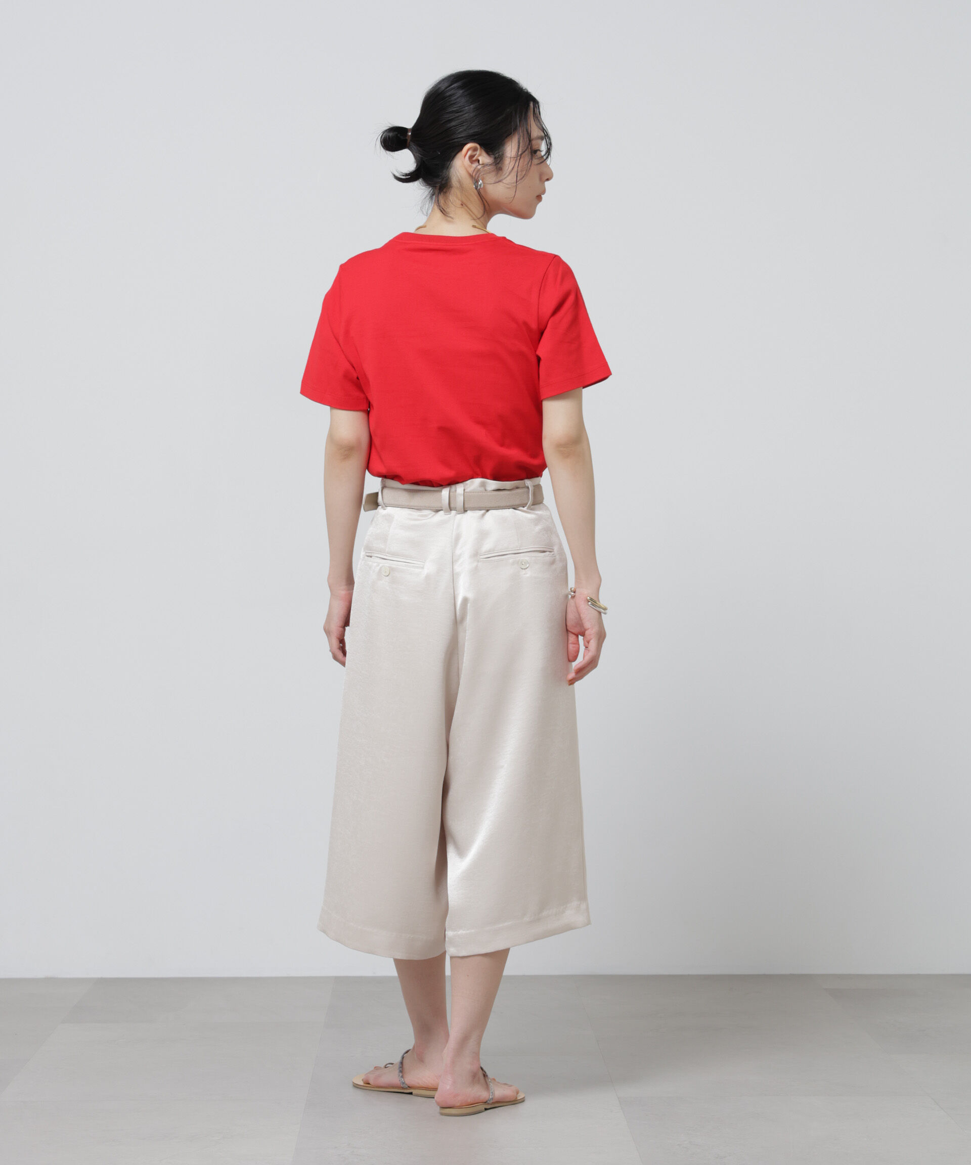 nano･universe「Anti Soaked(R) 汗染み防止カラフルクルーTシャツ」|Tシャツ・カットソー|