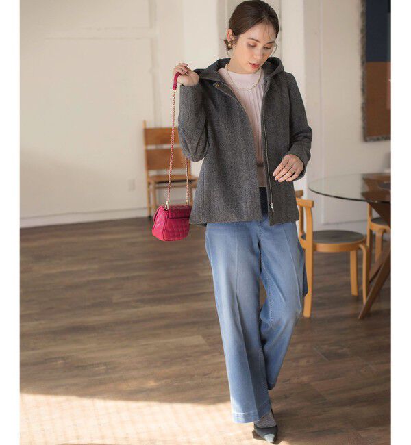 組曲「【2WAY】ウールモッサ ショートコート」|ミリタリー・モッズコート|