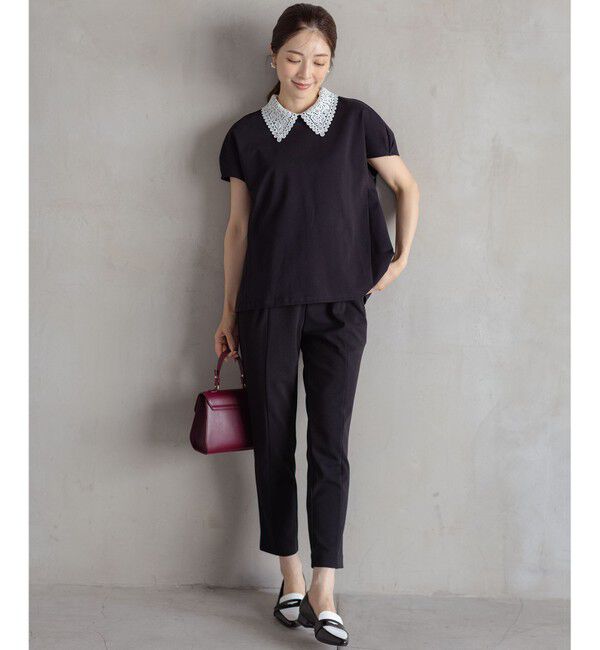 組曲「【ご好評につき追加生産！】ジョーゼットジャージースタイルアップ パンツ」|その他|