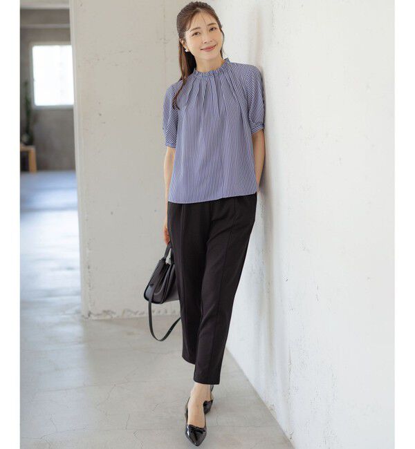 組曲「【ご好評につき追加生産！】ジョーゼットジャージースタイルアップ パンツ」|その他|