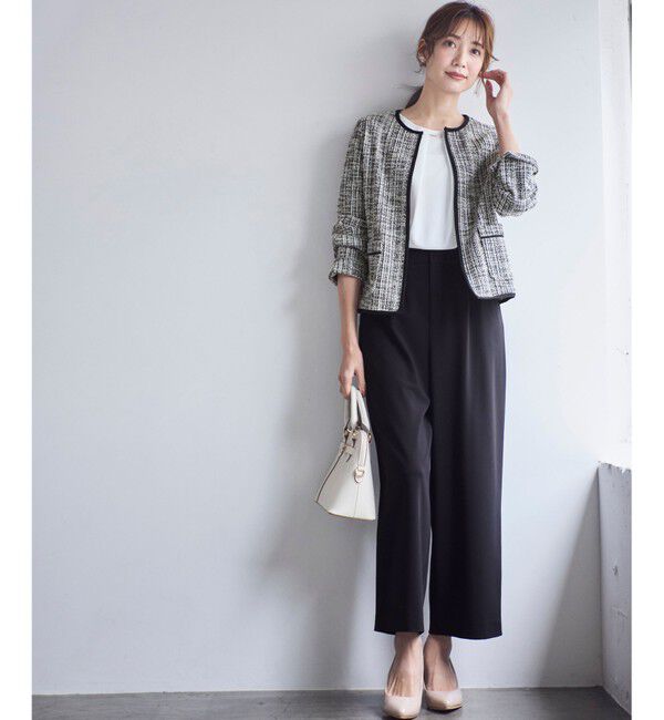 ANY SIS「【セットアップ対応】セレモニーダブルクロス ワイドパンツ」|その他|