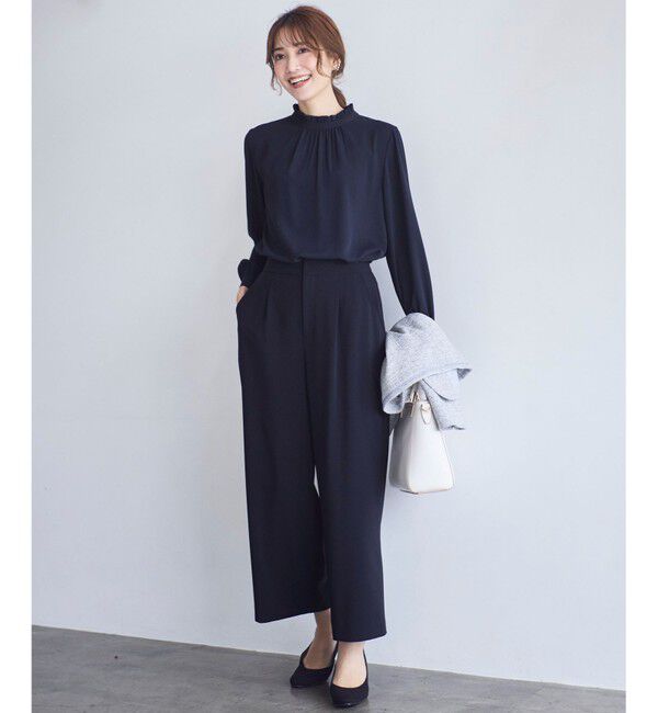 ANY SIS「【セットアップ対応】セレモニーダブルクロス ワイドパンツ」|その他|