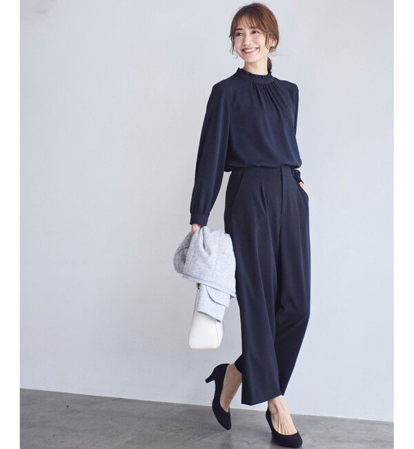 ANY SIS「【セットアップ対応】セレモニーダブルクロス ワイドパンツ」|その他|