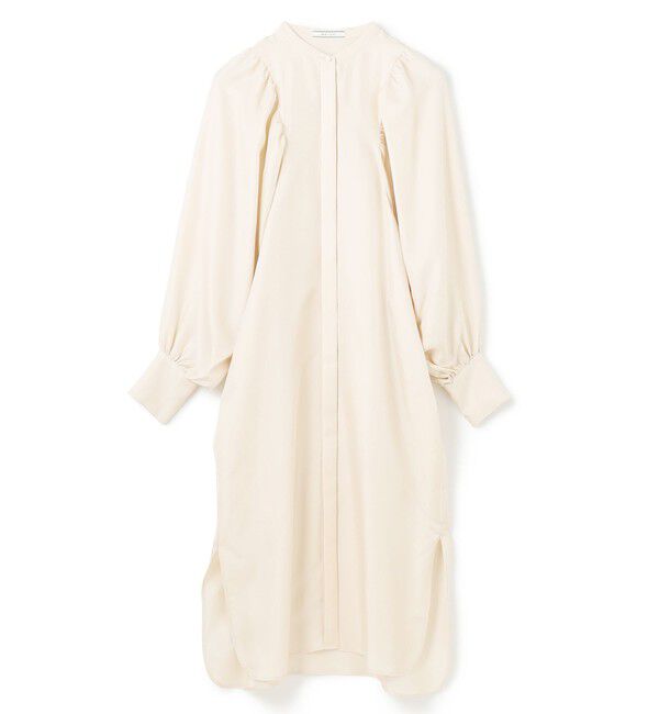 BEIGE,「【洗える】LISERONS / シルクパフワンピース」|ワンピース|