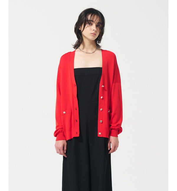 Diagram「ルーズVネックニットカーディガン」|カーディガン|