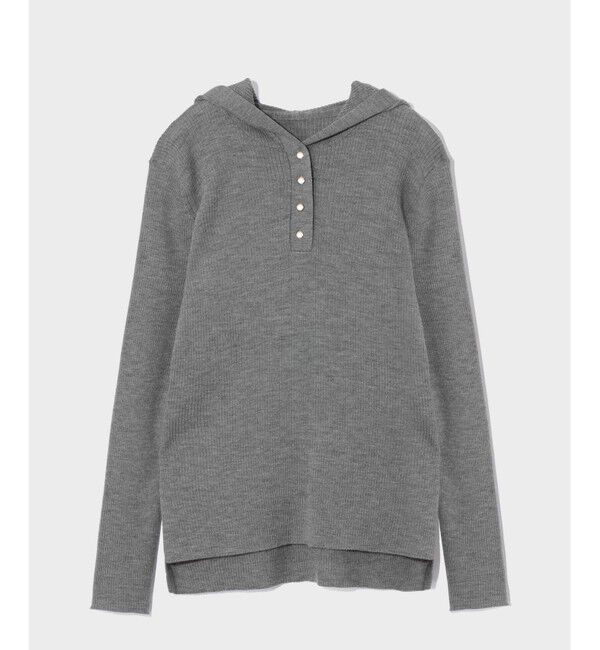 Grace Class「メリノウールリブフーディー」|ニット・セーター|