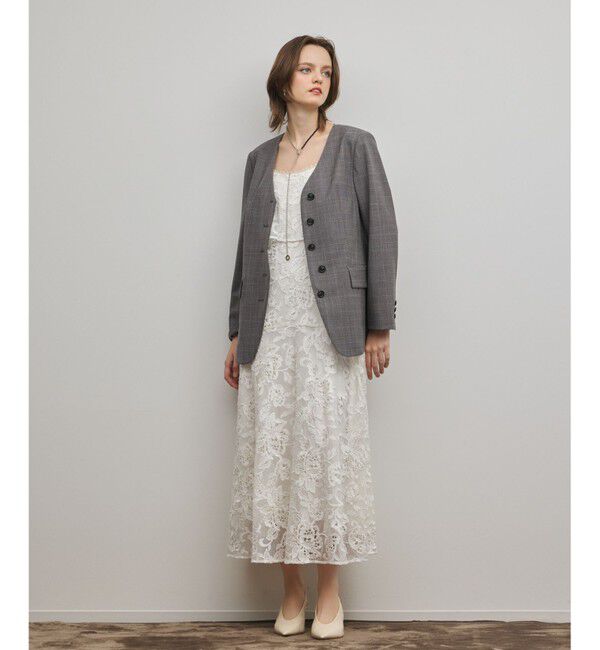 Diagram「チュールレースロングワンピース」|ワンピース|