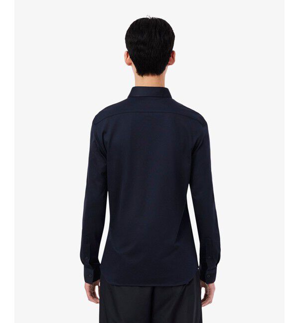 LACOSTE「スリムフィットミニマル長袖ボタンシャツ」|シャツ・ブラウス|