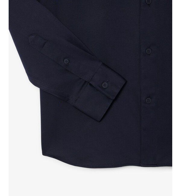 LACOSTE「スリムフィットミニマル長袖ボタンシャツ」|シャツ・ブラウス|