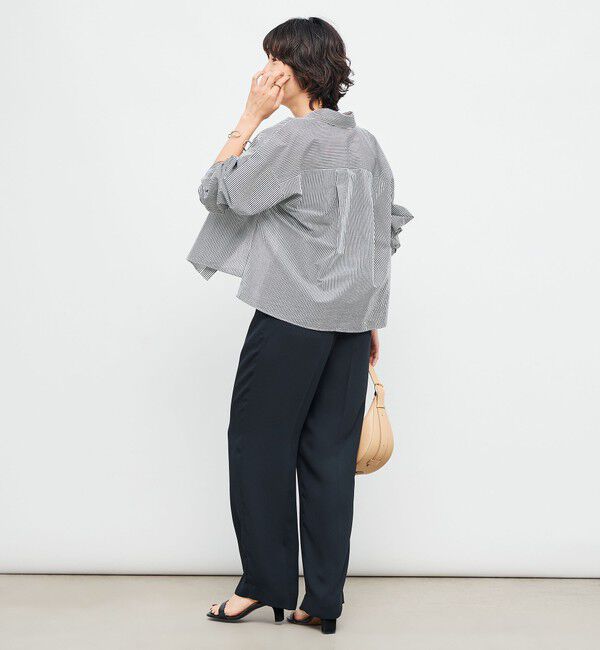 NOLLEY'S「エアリーショートシャツ」|シャツ・ブラウス|