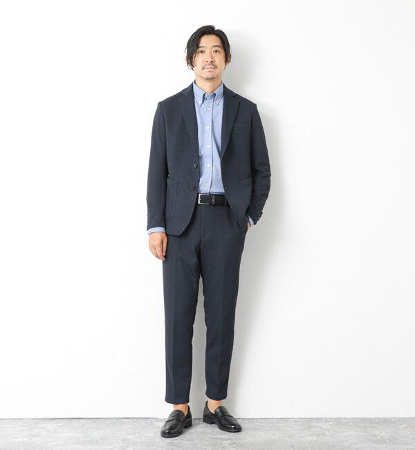 NOLLEY'S goodman「《ビジカジ/セットアップ対応》【尾州】先染めハニカムイージーJK 25AW」|テーラードジャケット|