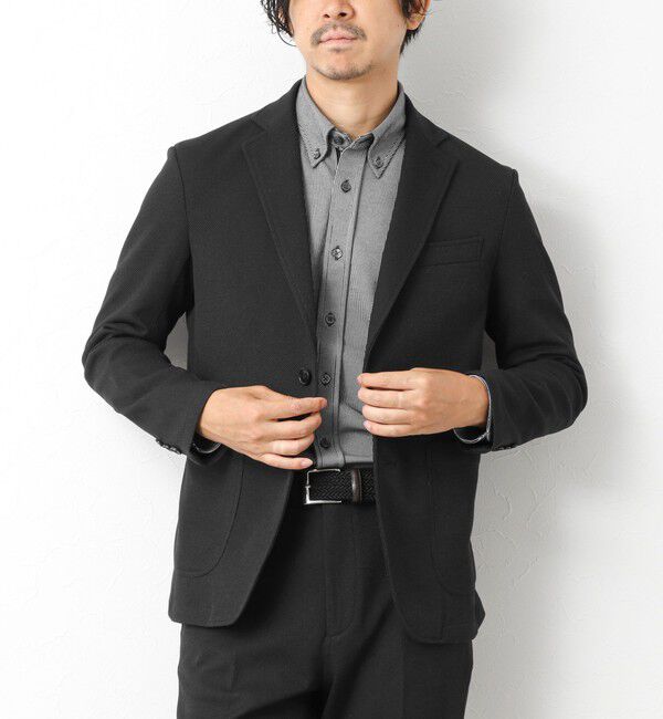 NOLLEY'S goodman「《ビジカジ/セットアップ対応》【尾州】先染めハニカムイージーJK 25AW」|テーラードジャケット|