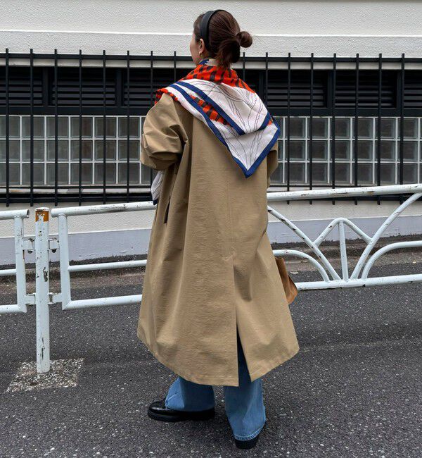 NOLLEY'S「W/Sプリントストール」|ストール|