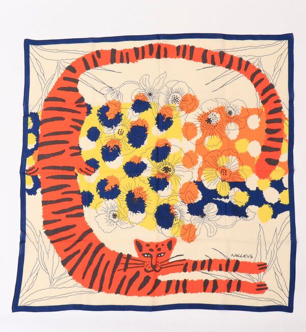 NOLLEY'S「W/Sプリントストール」|ストール|