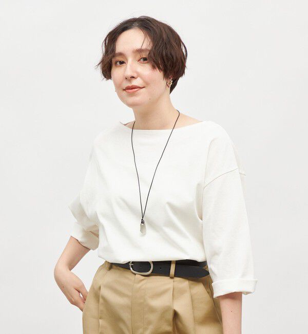 NOLLEY'S「【MD 二見☆別注】oversized cotton T-shirt」|Tシャツ・カットソー|