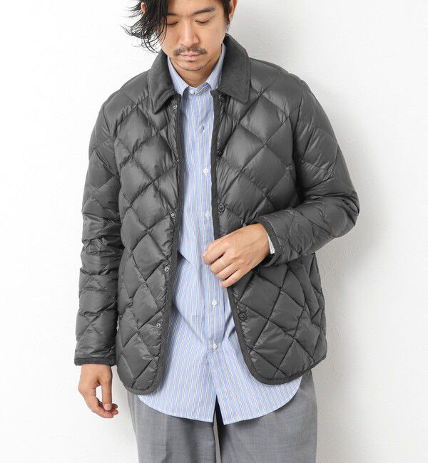 NOLLEY'S goodman「【TAION/タイオン】別注ソフトシェル キルティングジャケット 25AW」|ダウン|