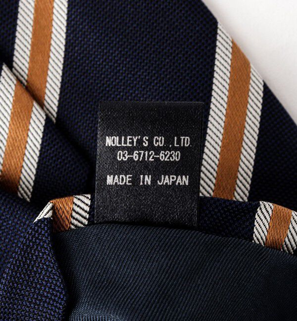 NOLLEY'S goodman「コバスシャインストライプネクタイ 25AWコレクション」|ネクタイ・蝶ネクタイ|