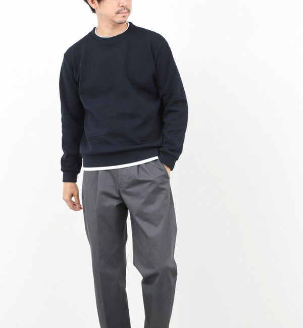 NOLLEY'S goodman「ウォッシャブルワッフルクォーターCN 25AW」|Tシャツ・カットソー|