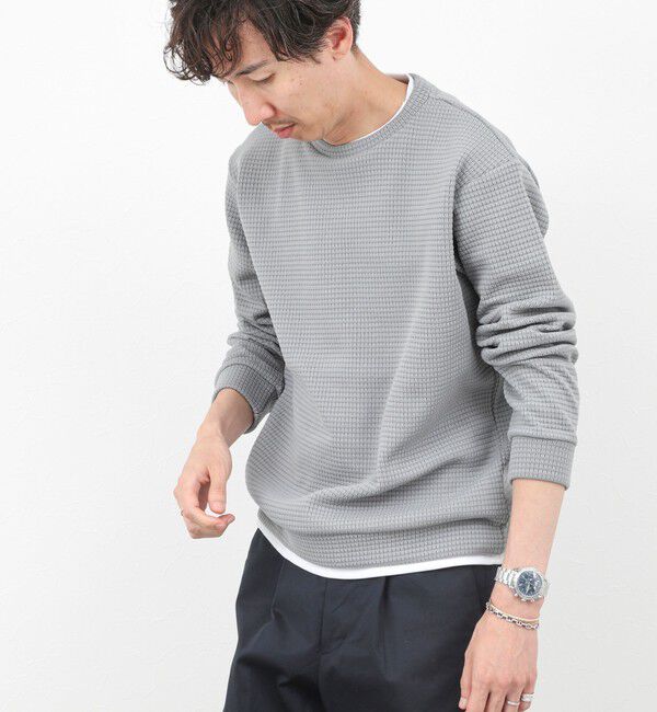 NOLLEY'S goodman「ウォッシャブルワッフルクォーターCN 25AW」|Tシャツ・カットソー|