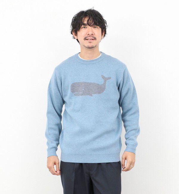 NOLLEY'S goodman「クジラWJQ ダブルジャカードニット 25AW」|ニット・セーター|