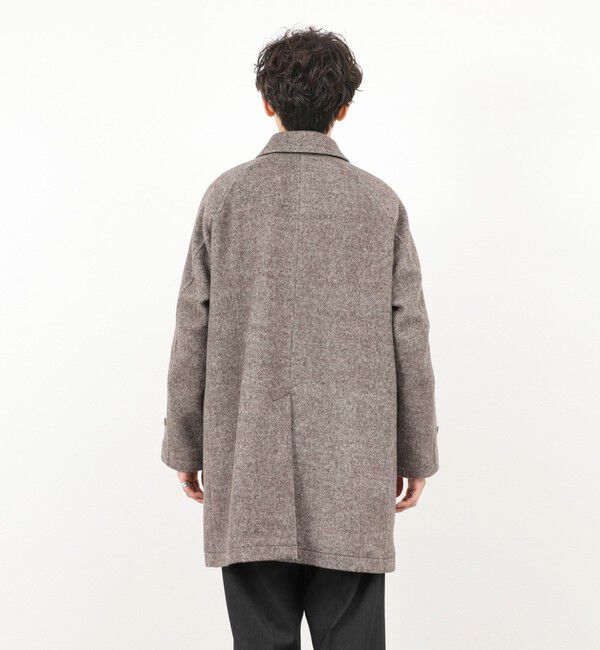 NOLLEY'S goodman「《ビジカジ対応》尾州ビーバーステンカラーコート 25AW」|ステンカラーコート|