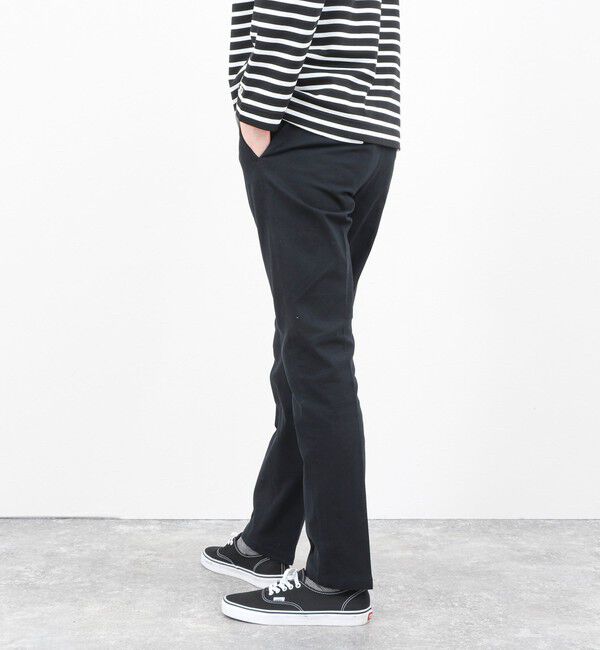 NOLLEY'S goodman「コットンカルゼ裏微起毛ストレッチスリムフィット 25AW」|チノ|