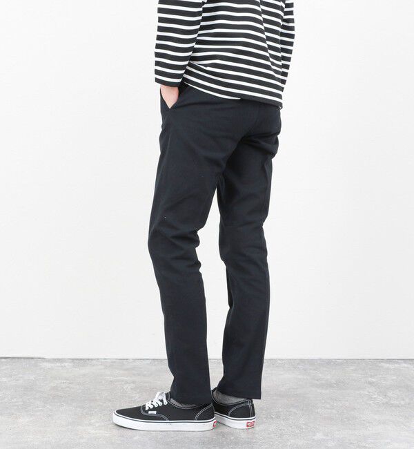 NOLLEY'S goodman「コットンカルゼ裏微起毛ストレッチスリムフィット 25AW」|チノ|