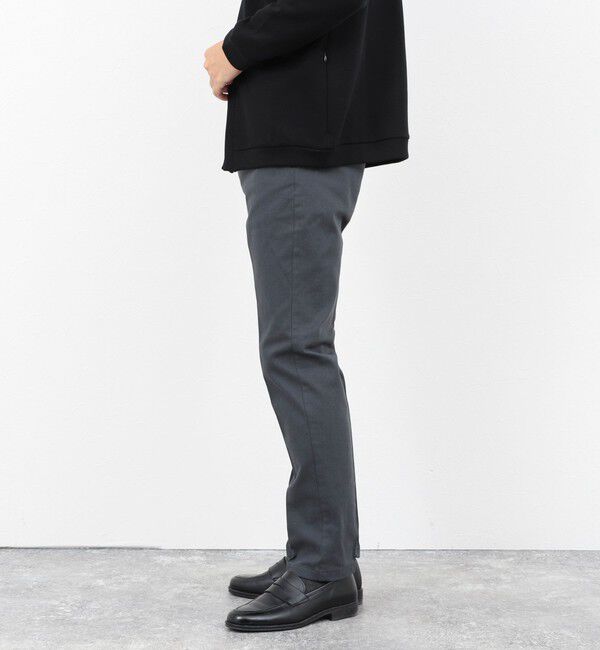 NOLLEY'S goodman「コットンカルゼ裏微起毛ストレッチスリムフィット 25AW」|チノ|