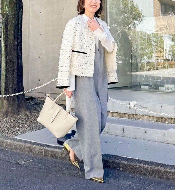 NOLLEY'S「45th limited editionフラッグカラミジャケット」|ノーカラージャケット|