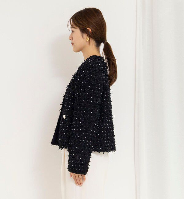 NOLLEY'S「45th limited editionフラッグカラミジャケット」|ノーカラージャケット|