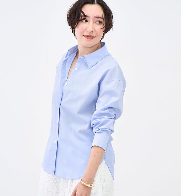 NOLLEY'S「ウォッシャブルベーシックシャツ」|シャツ・ブラウス|