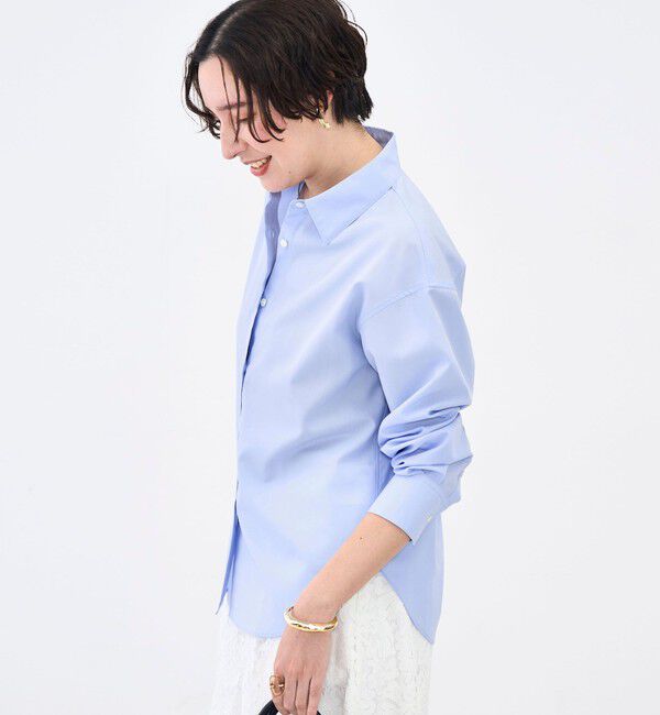 NOLLEY'S「ウォッシャブルベーシックシャツ」|シャツ・ブラウス|