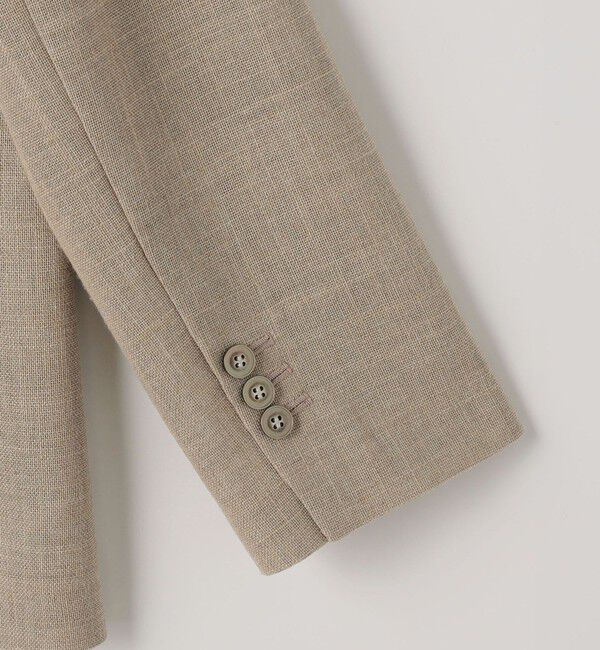 NOLLEY'S sophi「ウォッシャブルリネンライクオーバージャケット」|テーラードジャケット|