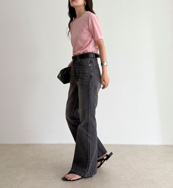 fredy emue「ベロア半袖Tシャツ」|Tシャツ・カットソー|