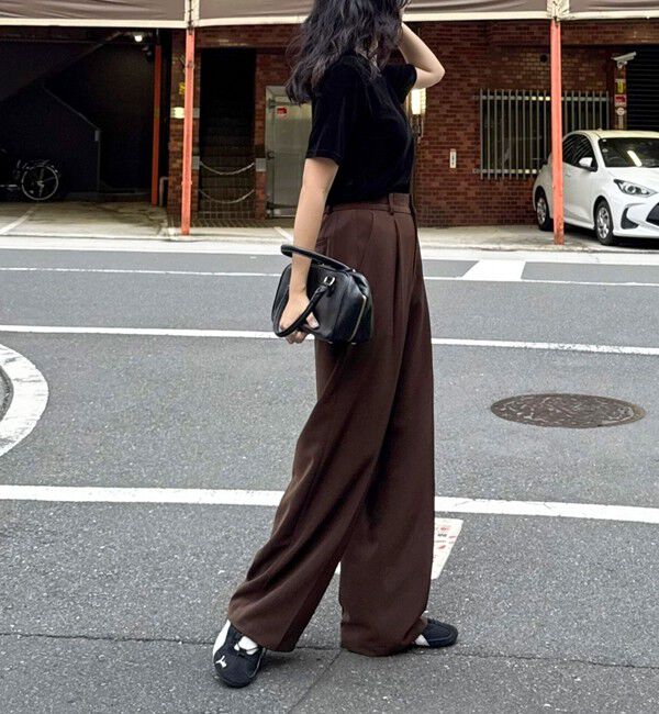 fredy emue「ベロア半袖Tシャツ」|Tシャツ・カットソー|