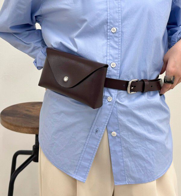 fredy emue「レザーポーチ付きベルト」|その他|