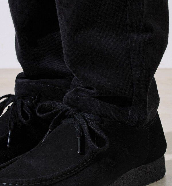 GLOSTER「【あったか快適なのに上品見え】コール裏フリースストレッチイージーパンツ」|チノ|