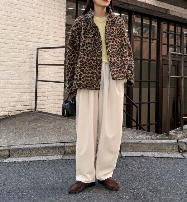 fredy emue「ループシャギースタンドカラーコート」|その他|