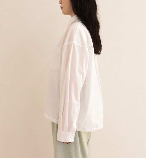 fredy emue「汗染み軽減加工シャツブルゾン」|シャツ・ブラウス|