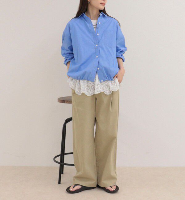 fredy emue「汗染み軽減加工シャツブルゾン」|シャツ・ブラウス|