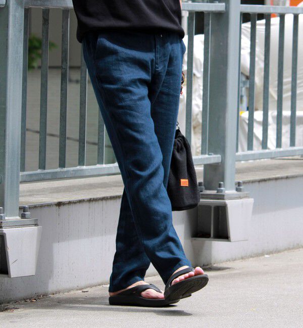 GLOSTER「【リネン100％/夏の定番】リネンイージーパンツ」|チノ|