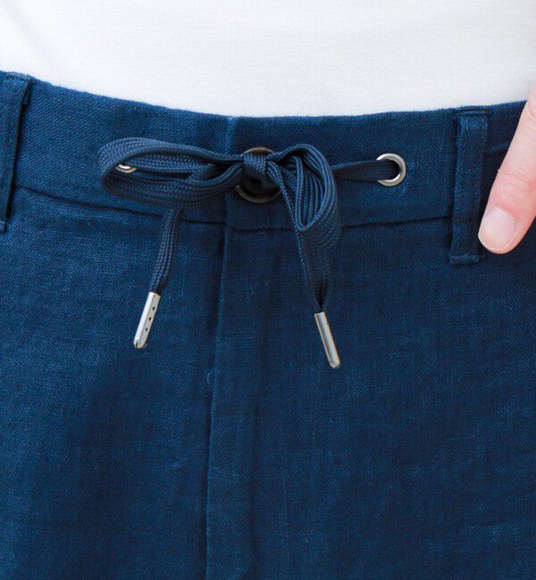 GLOSTER「【リネン100％/夏の定番】リネンイージーパンツ」|チノ|