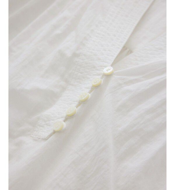 SALON adam et rope'「コットンボイルピンタックブラウス」|シャツ・ブラウス|