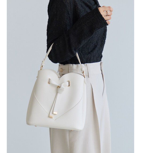 VIS「【累計4万点突破】【2WAY】ハートカットバッグ/追加」|ショルダー・メッセンジャー|