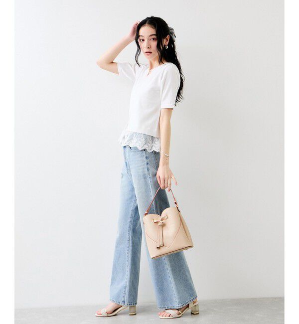 VIS「【累計4万点突破】【2WAY】ハートカットバッグ/追加」|ショルダー・メッセンジャー|