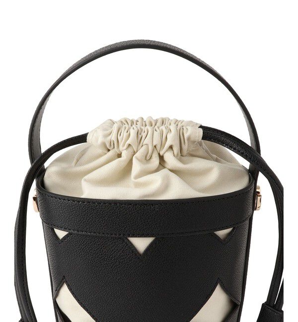 VIS「カットワーク2WAYバッグ」|ハンドバッグ|