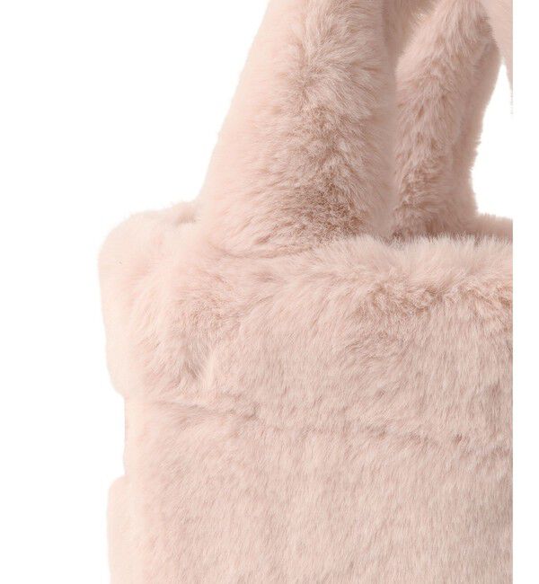 VIS「【2WAY】ファーリボントートバッグ」|トートバッグ|