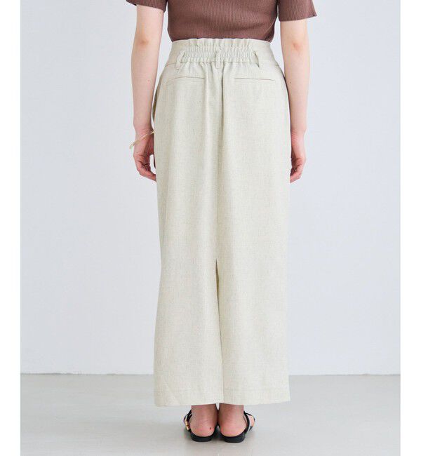 VIS「サマーツイードアイラインスカート/セットアップ対応」|スカート|