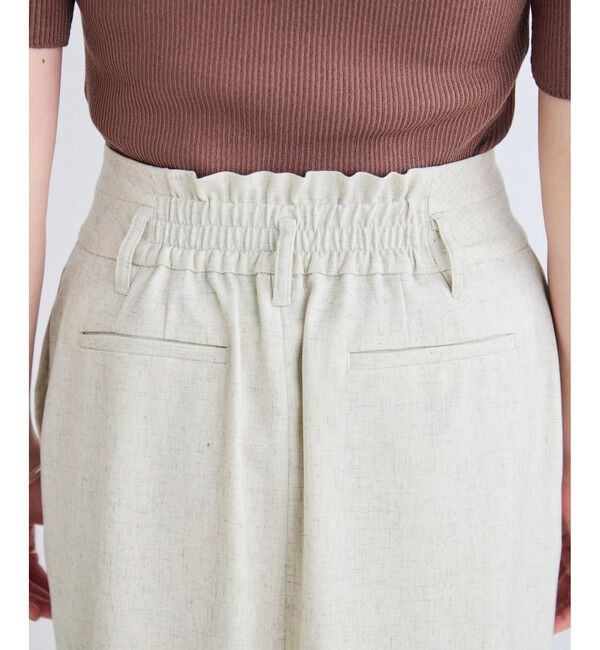 VIS「サマーツイードアイラインスカート/セットアップ対応」|スカート|